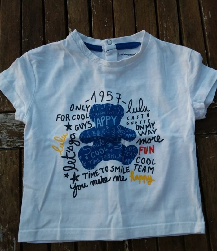 Lot 2 Tee-shirt 6 mois - photo numéro 5