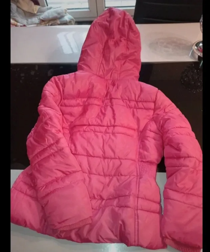 Manteau imperméable rose enfant - photo numéro 2