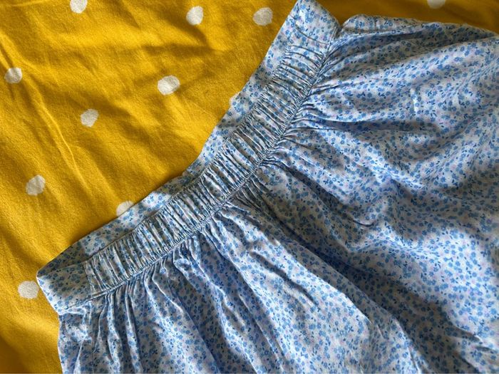 Short en coton hollister bleu à fleurs taille xs - photo numéro 6