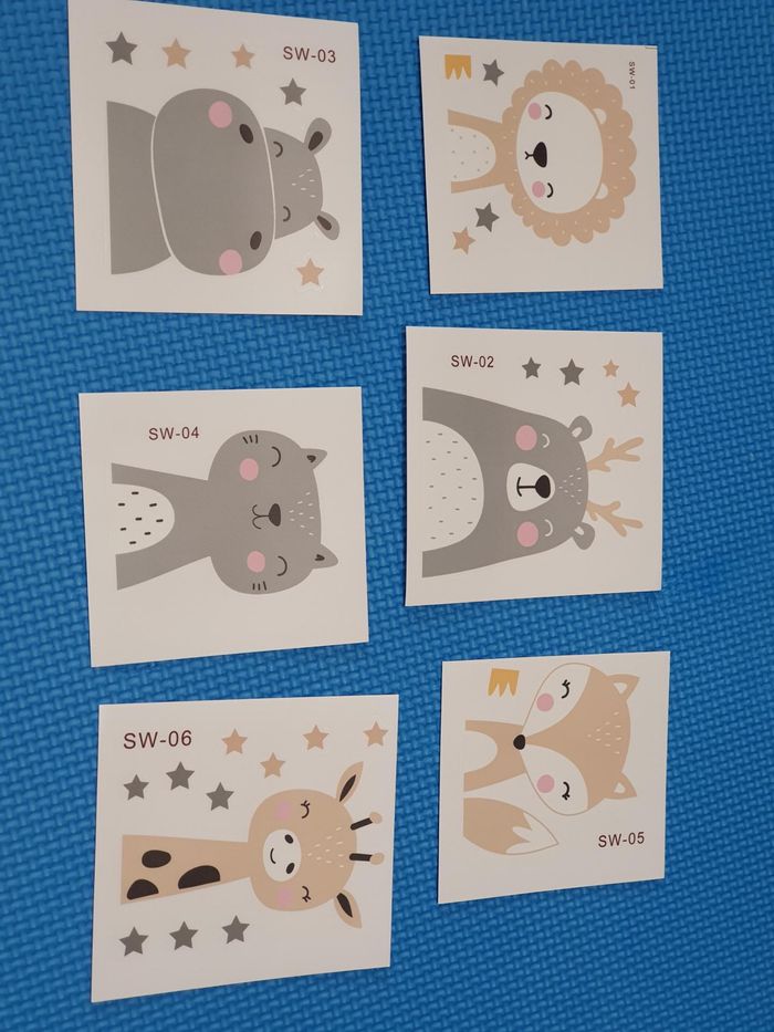 Décoration murale animaux pour prise