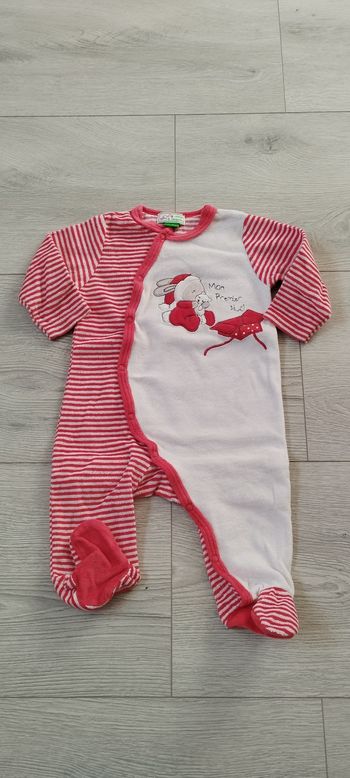 Pyjama de Noël mixte 6 mois Manon et Valentin 