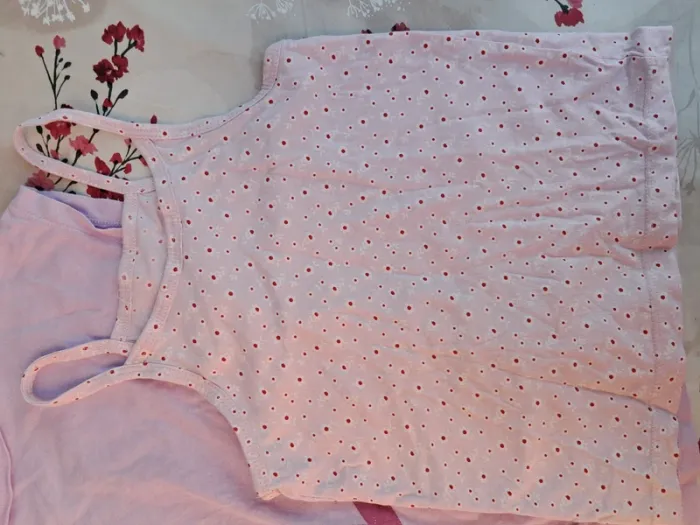 Joli lot tee-shirt sirène pailletée et debardeur fleuri 🌸 - T 8 ans - Du Pareil Au Même dpam - photo numéro 4