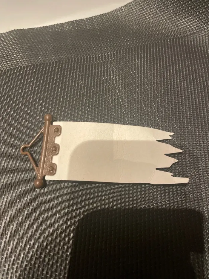 Playmobil drapeau étendard bannière chevalier du faucon rouge 4163 4866 4867 4872 château - photo numéro 6