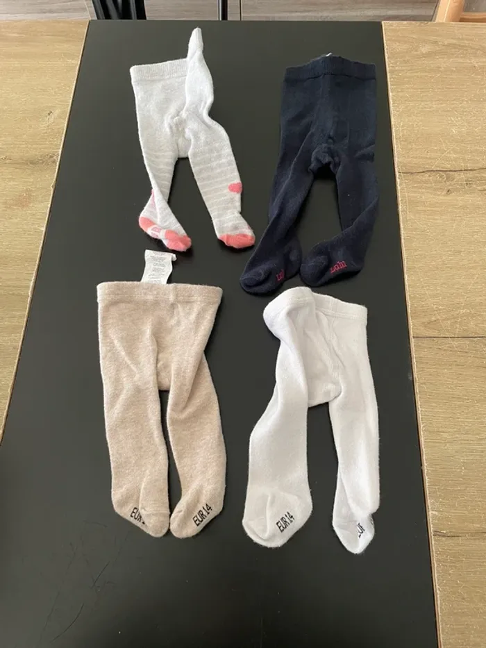 Lot de 10 robes bébé fille 3 mois + 4 collants - photo numéro 20