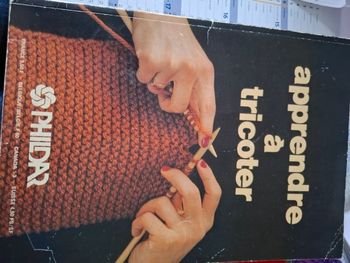 Lots de 3 livres pour apprendre le tricot et le crochet