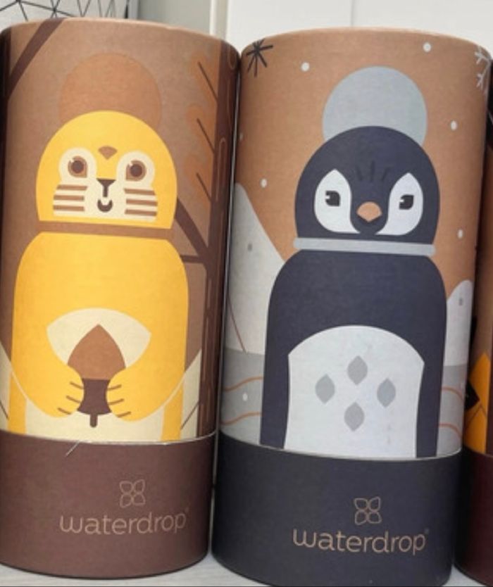 2 bouteilles Waterdrop pour enfant