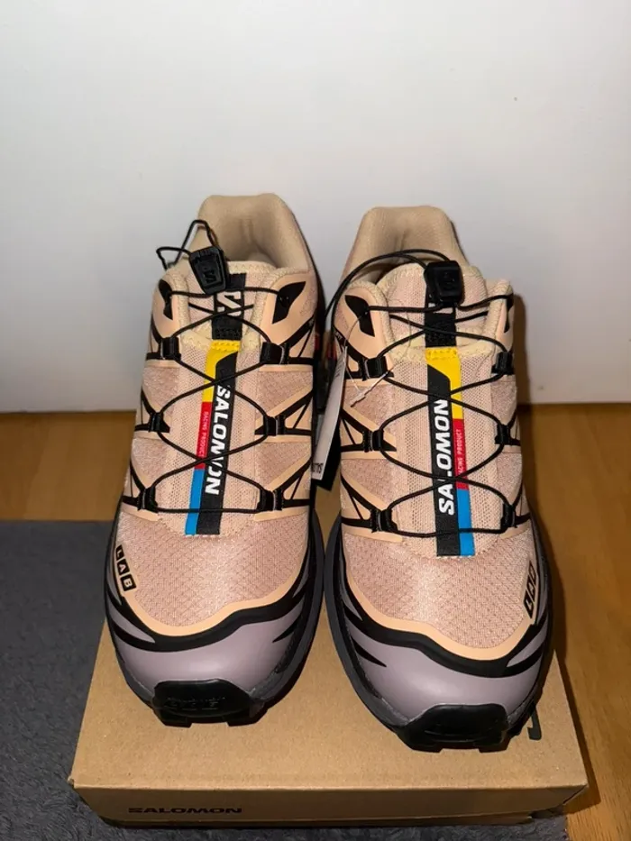 Salomon XT-6 Hazelnut Quail Living Corail - photo numéro 9