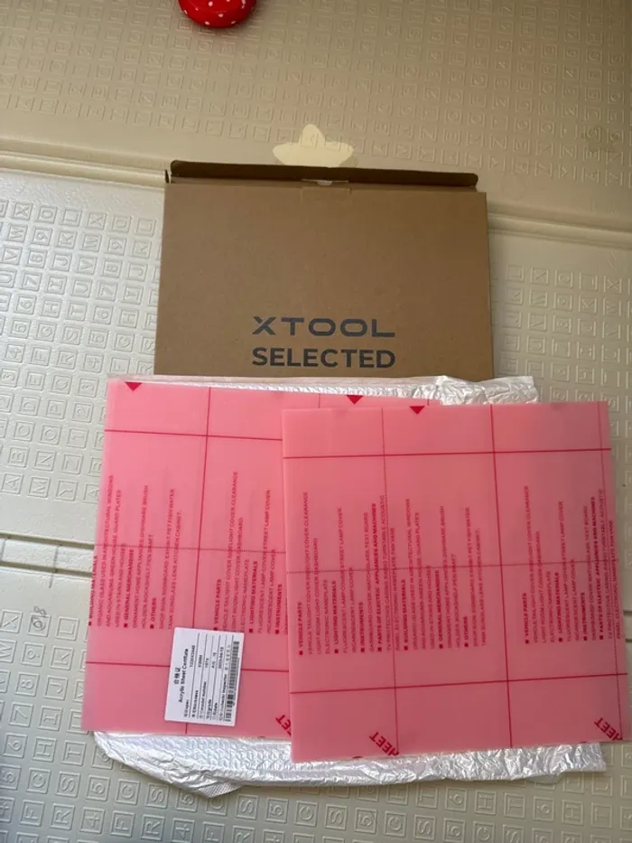 Acrylique pastel lot xtool