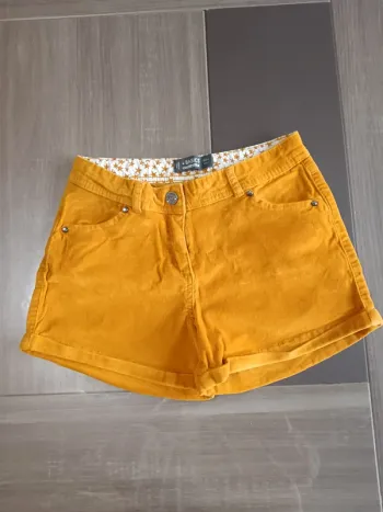 Short velours épais fille 14 ans