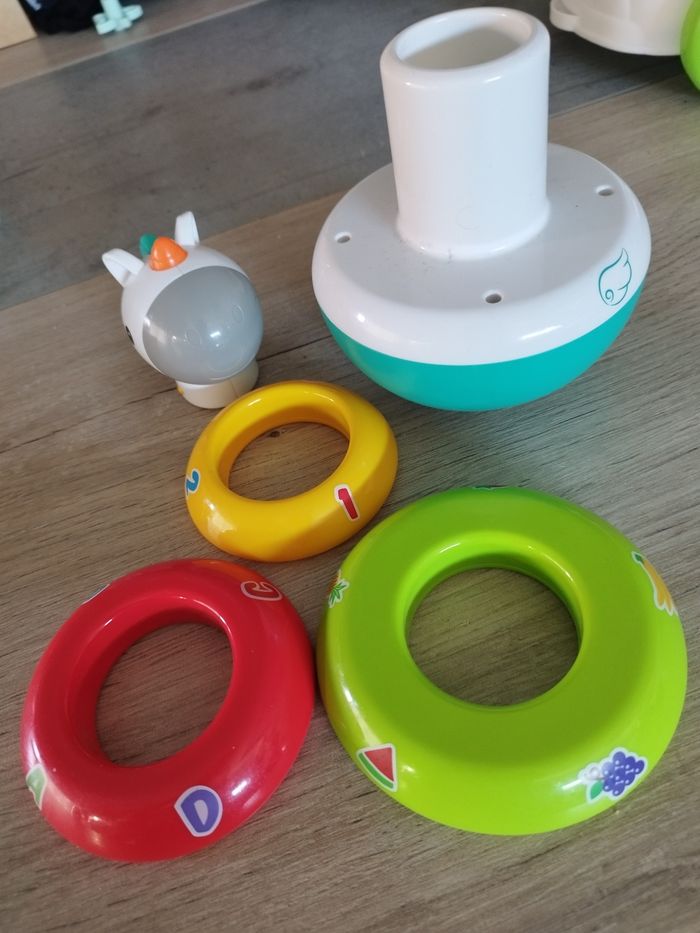 Jeu anneau en forme de girafe - photo numéro 3