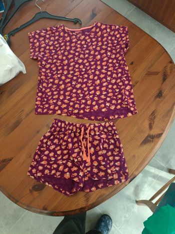Pyjama short fille taille 14 ans