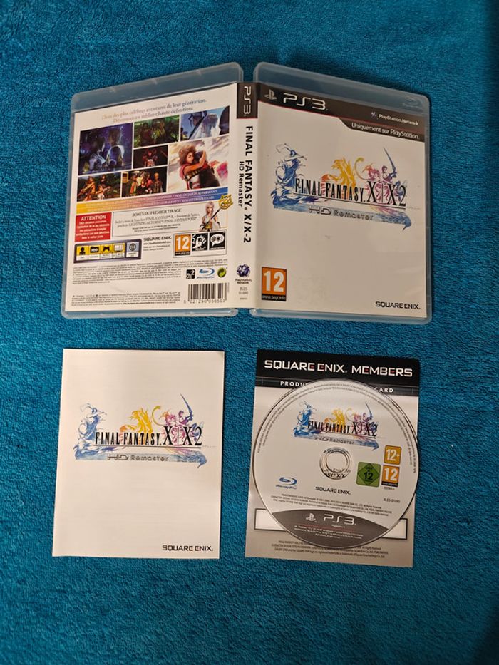 PS3 Final fantasy X X2 HD remaster