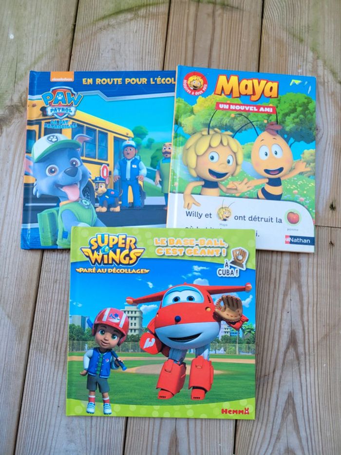 Lot de 3 livres pour enfants
