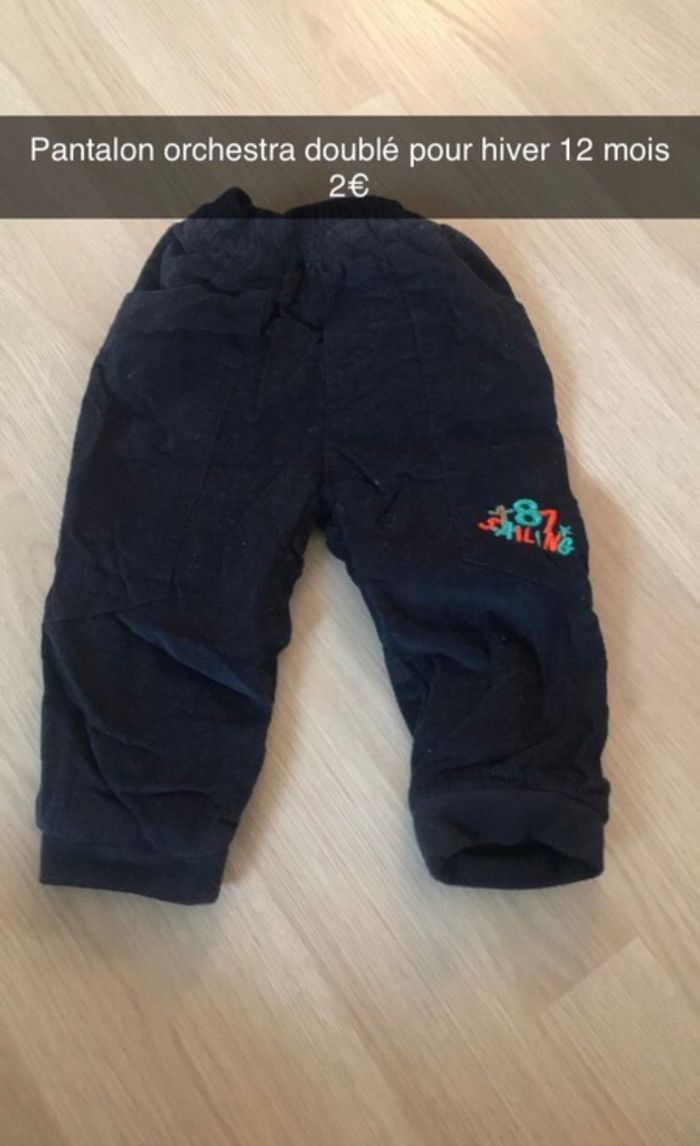 Pantalon doublé