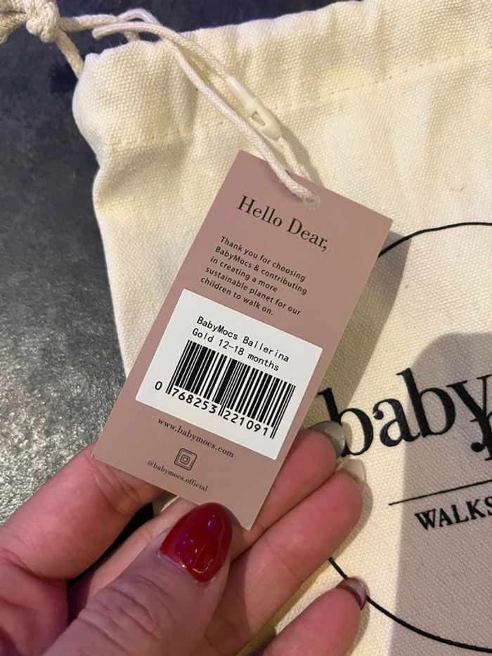 Chaussons Babymocs beige - photo numéro 4