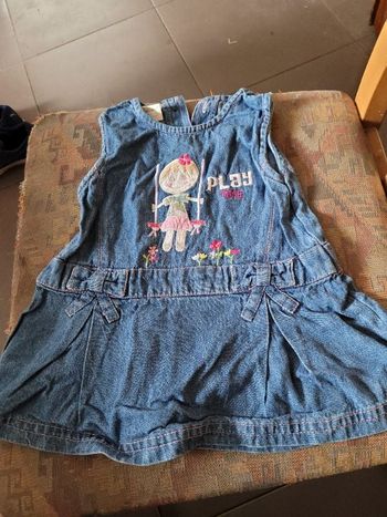 Robe Jean 6/9  mois