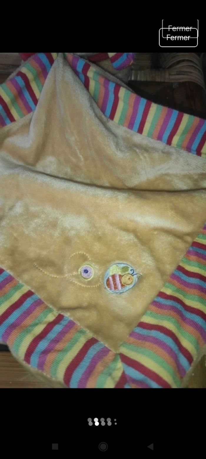 Doudou bébé Winnie l'ourson p2 - photo numéro 2