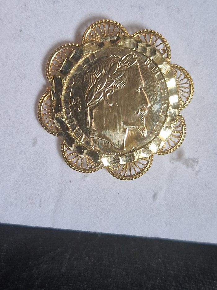Bague entièrement or 750