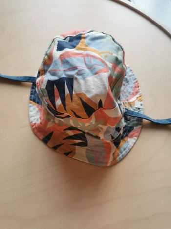 Bob reversible Tape à l'œil Palmiers
