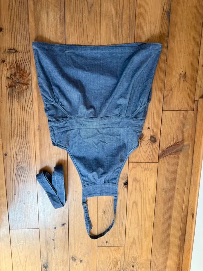 Superbe robe salopette jean fluide Kookai 🌸 42 XL - photo numéro 6