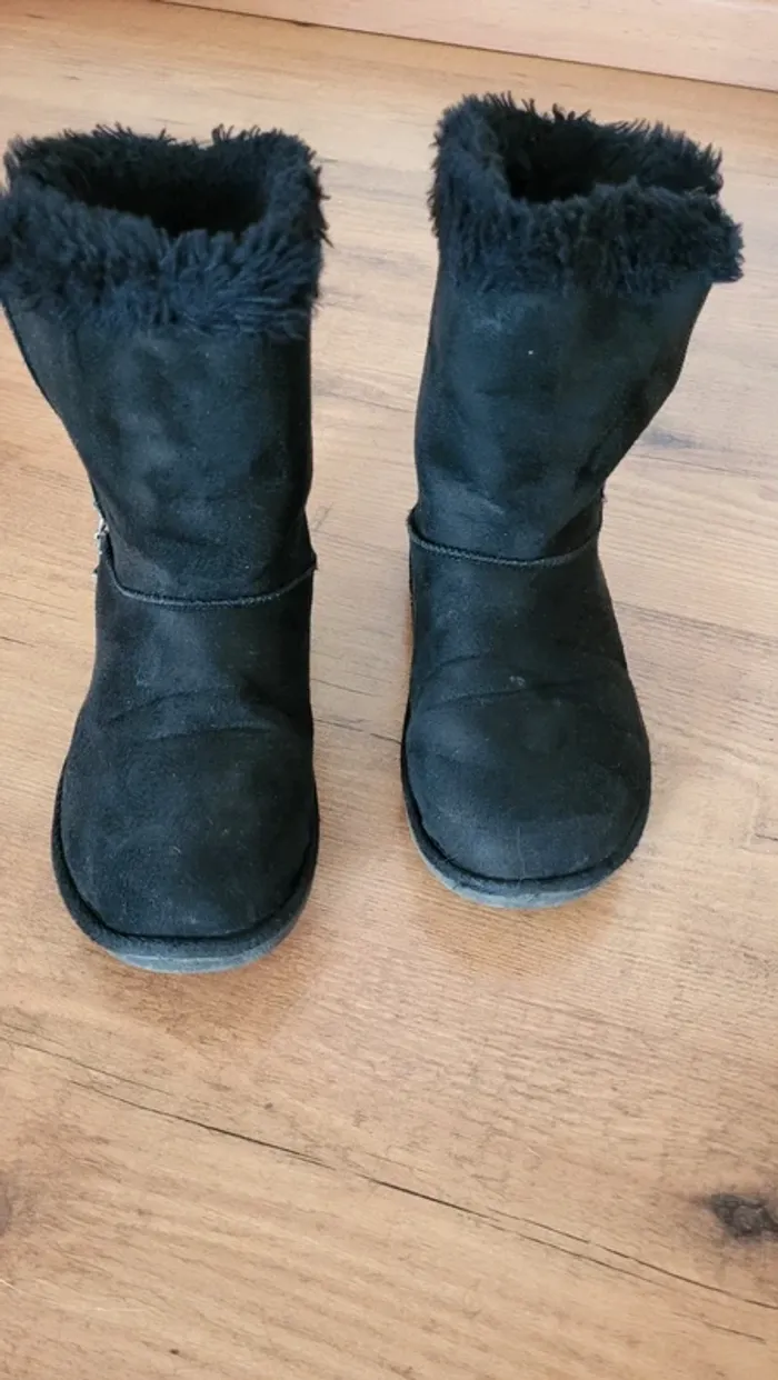 Bottes fourrées noires