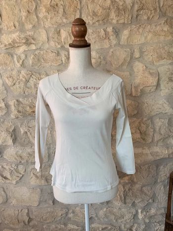 Teeshirt manches 3/4 Camaïeu taille 2