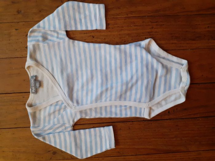 Lot 5 bodies - Petit Bateau, Kitchoun, Pik Ouic - photo numéro 2