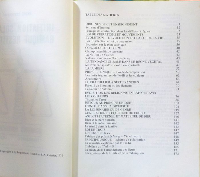 INITIATION SOLAIRE RAMIQUE RESTITUEE par André COTTY - photo numéro 6