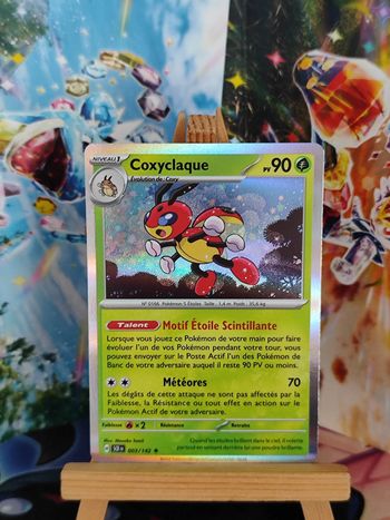 Coxyclaque holo rare 3/142 Couronne Stellaire