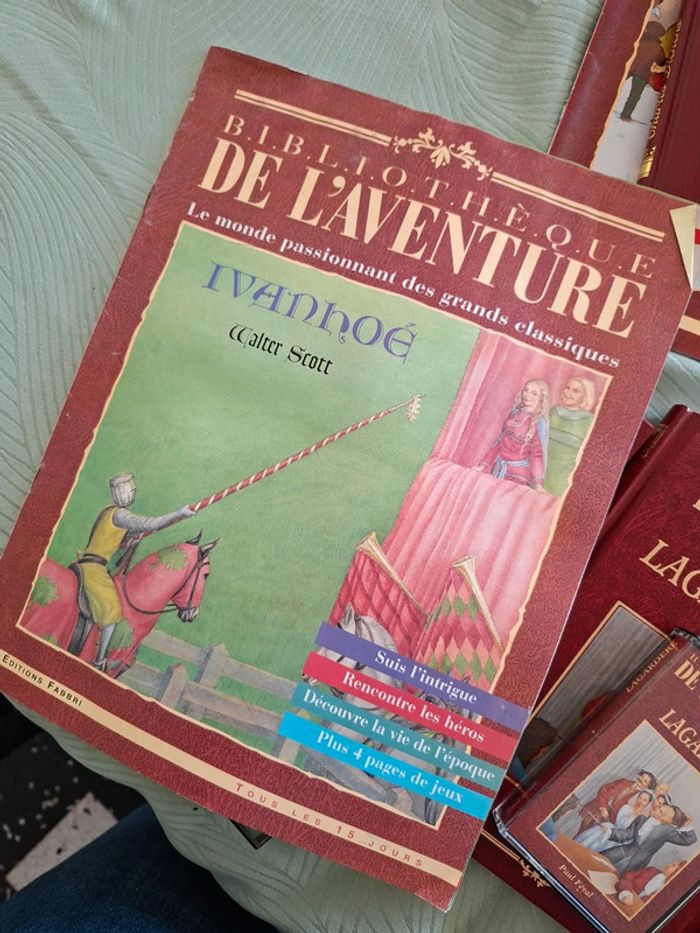 Lot de 10 bibliotheque de l'aventure - photo numéro 9