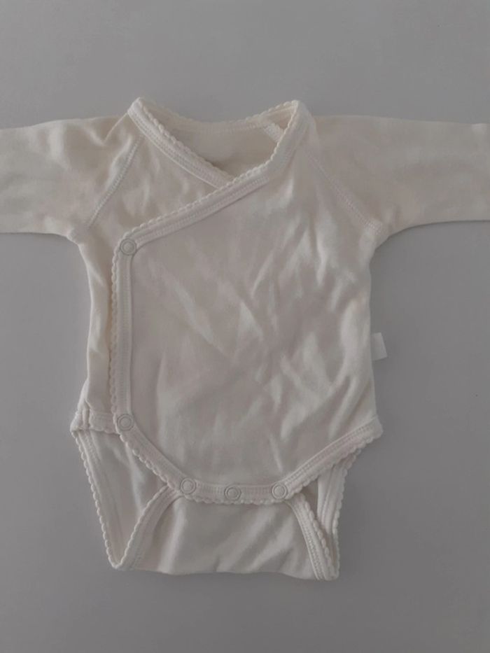 Bodies 1 mois écru Texbasic