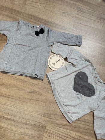 Lot pulls fille 12mois