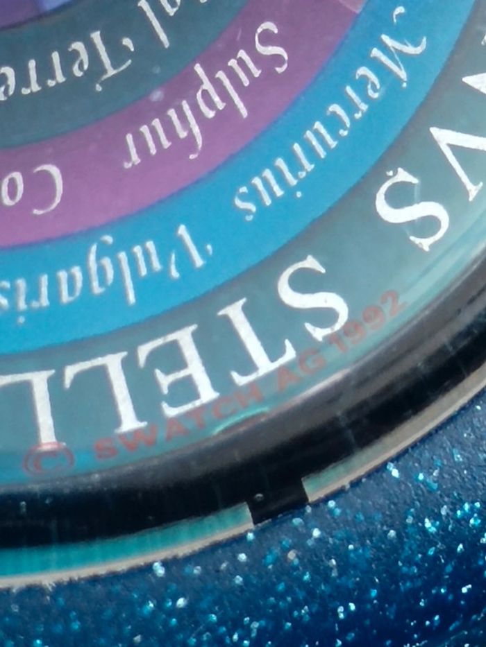 Swatch | montre Tarot 1992 gn131 - photo numéro 5
