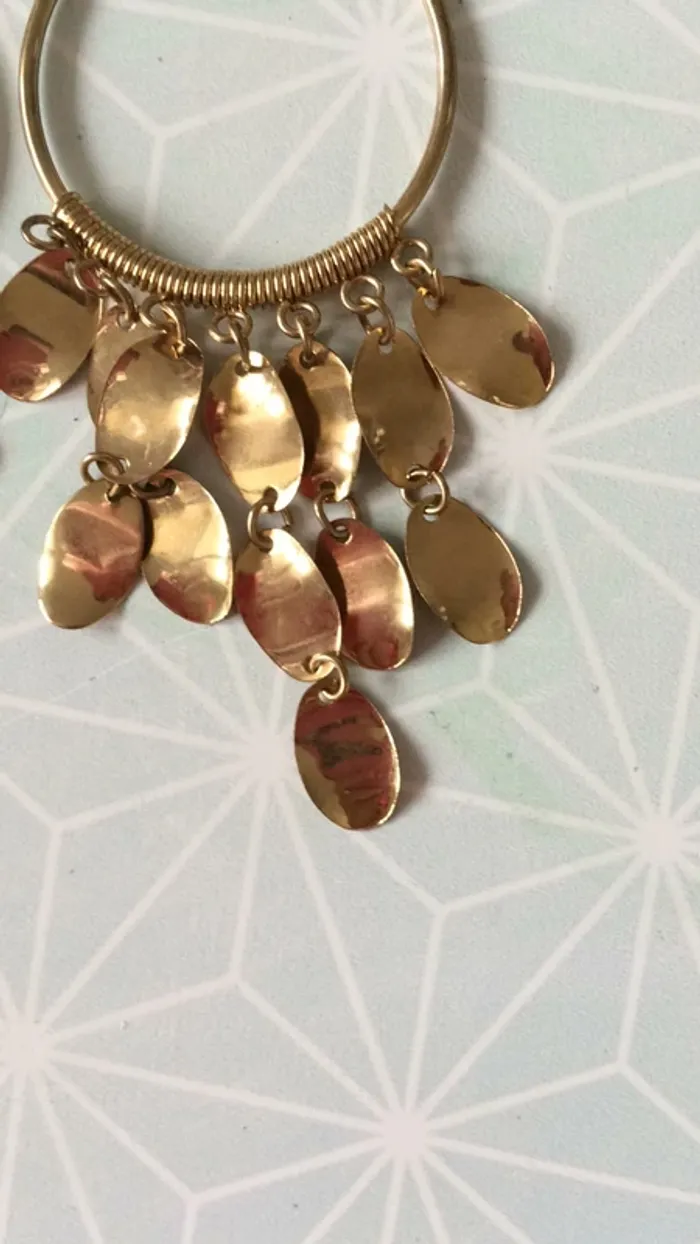 Boucles d’oreilles à pendants - photo numéro 2