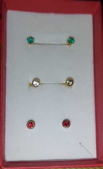 Lot de boucles d'oreilles 