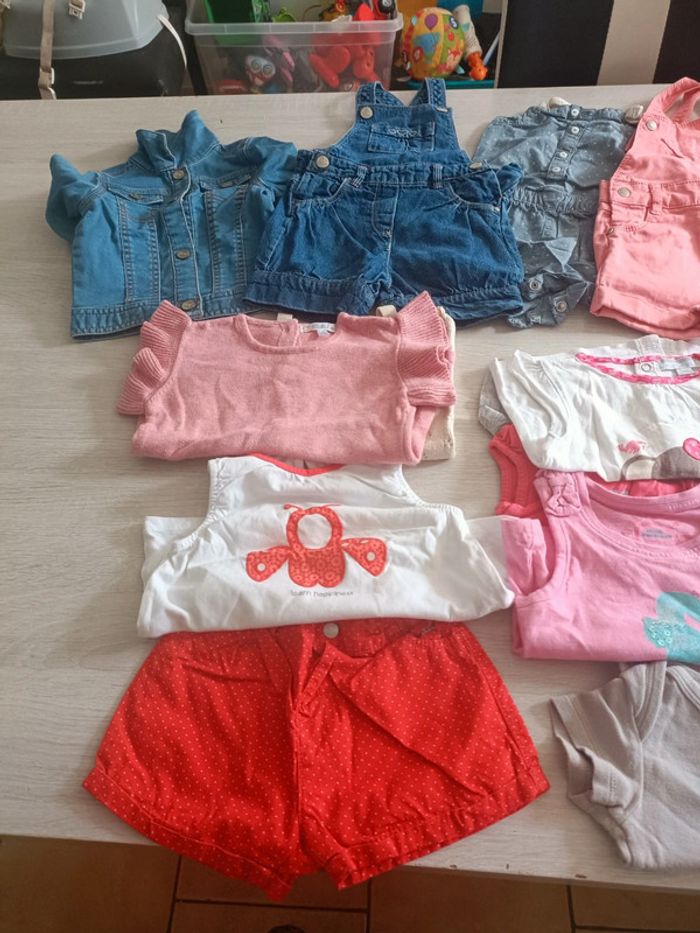 Lot vêtements fille 9 mois été - photo numéro 3