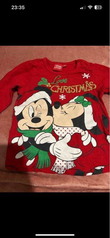 T-shirt manche longue Disney