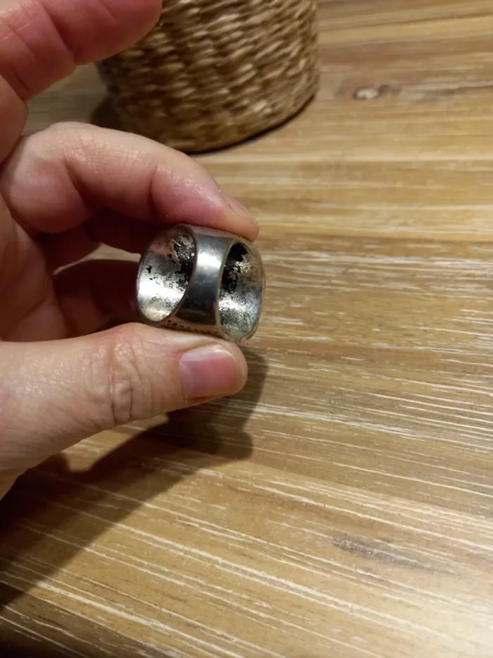 Bague argentée 56 - photo numéro 4
