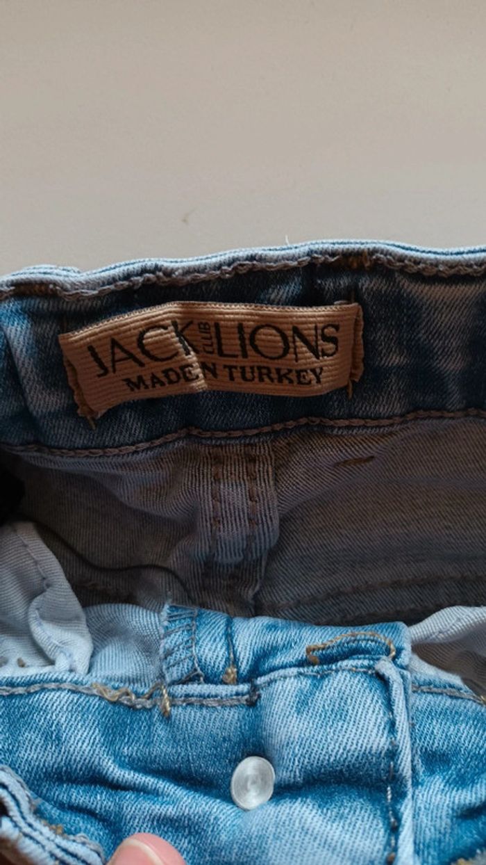 Pantalon garçon jeans bleu 5 ans - photo numéro 4