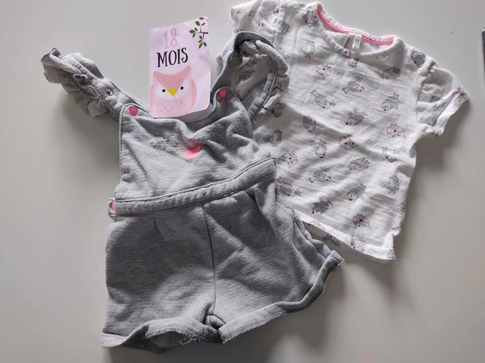 Ensemble taille 18 mois