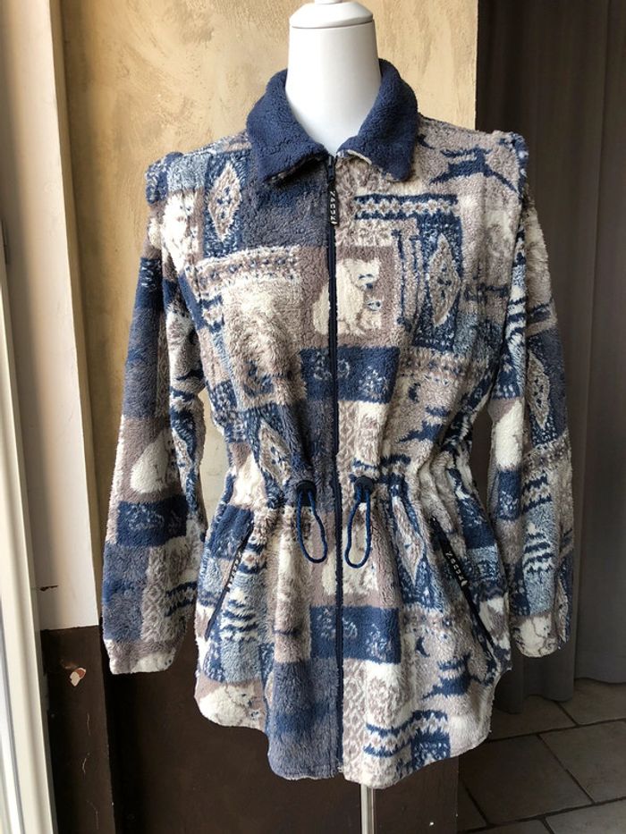Veste 2en1 polaire à motifs ours Nanuk M - photo numéro 3