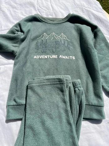 Pyjama Kiabi 6 ans vert