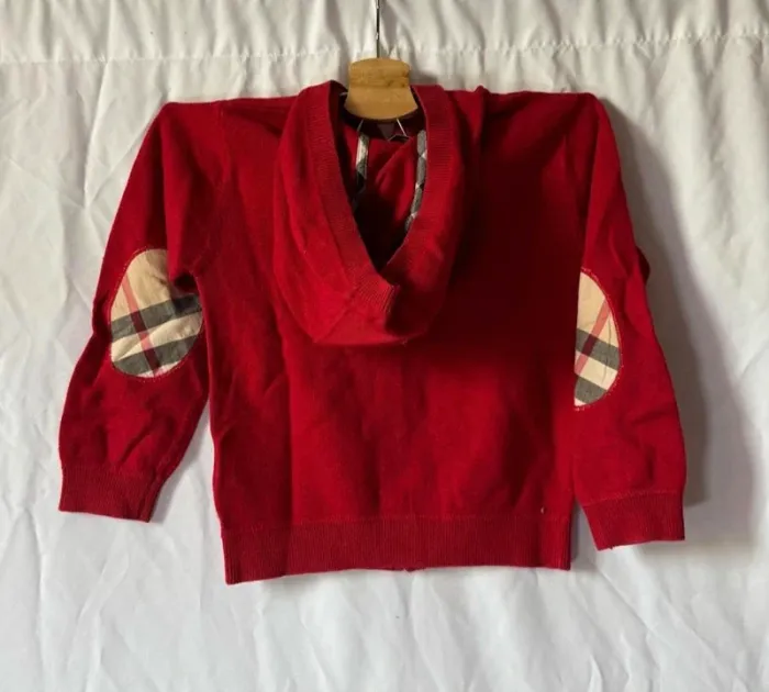 Gilet à capuche enfant Burberry Taille 5 ans - photo numéro 3