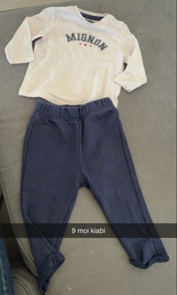 Ensemble bébé garçon