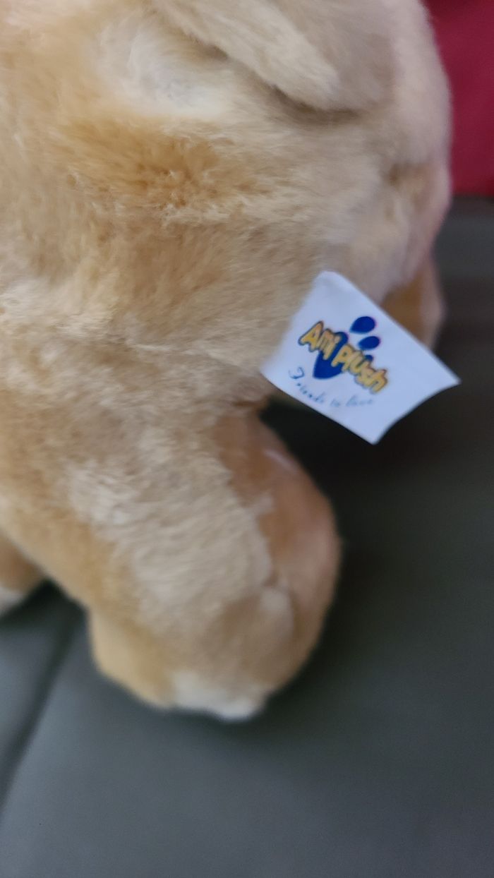 peluche chiot labrador ami plush - photo numéro 3