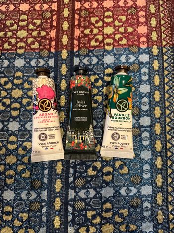 Lot de 3 crèmes pour les mains