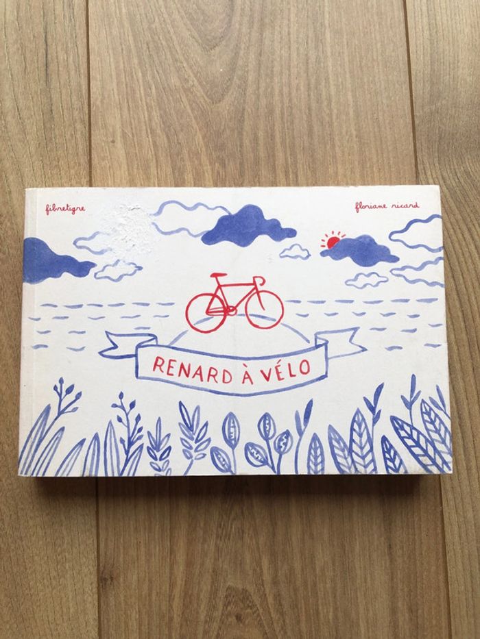 Livre Renard à vélo