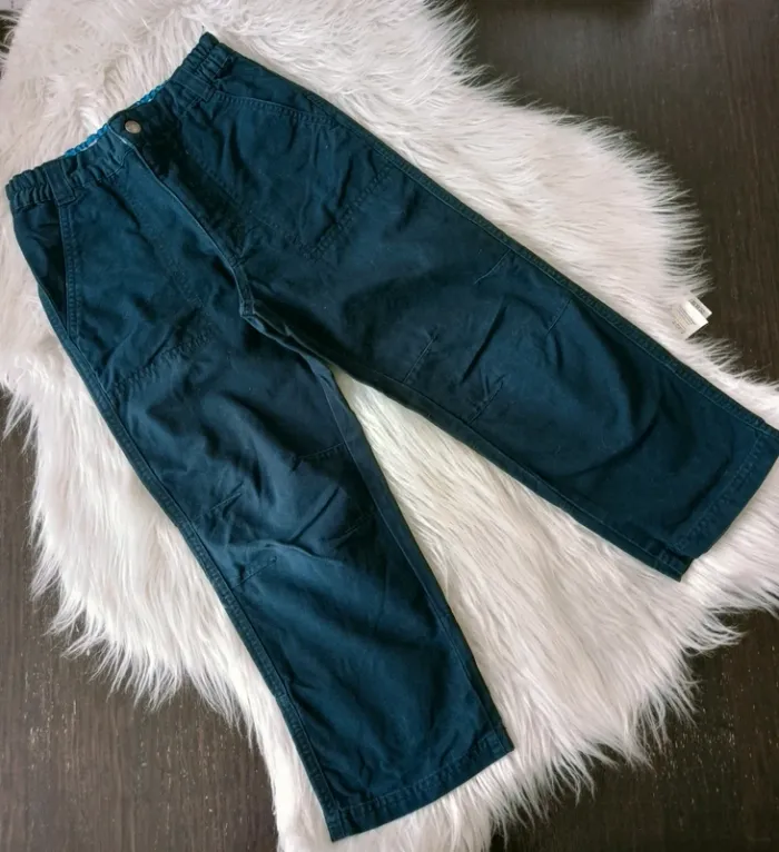 Pantalon droit marine 7 ans -122cm