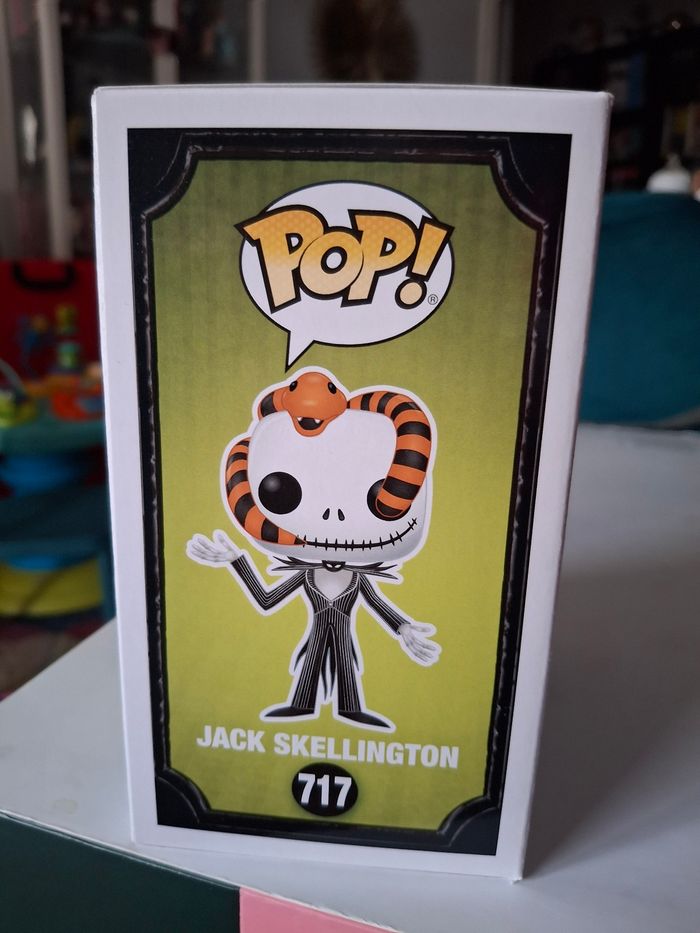Funko pop Jack Skellington with snake spécial edition - photo numéro 4