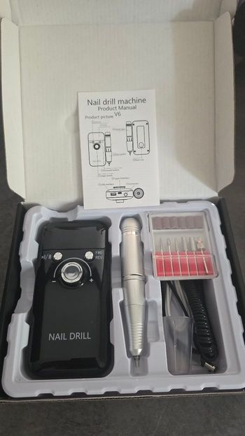 [NEUF] Ponceuse à ongles professionnelle noire 
